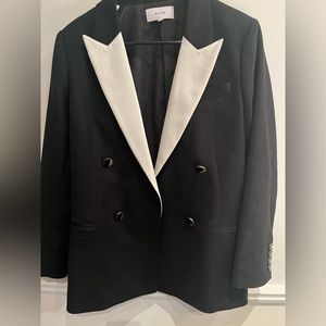 REISS black and white blazer NWT